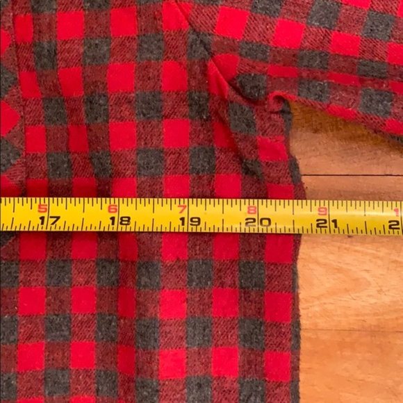 Rue Saint Patrick - Red Plaid Shirt - Picture 5 of 11